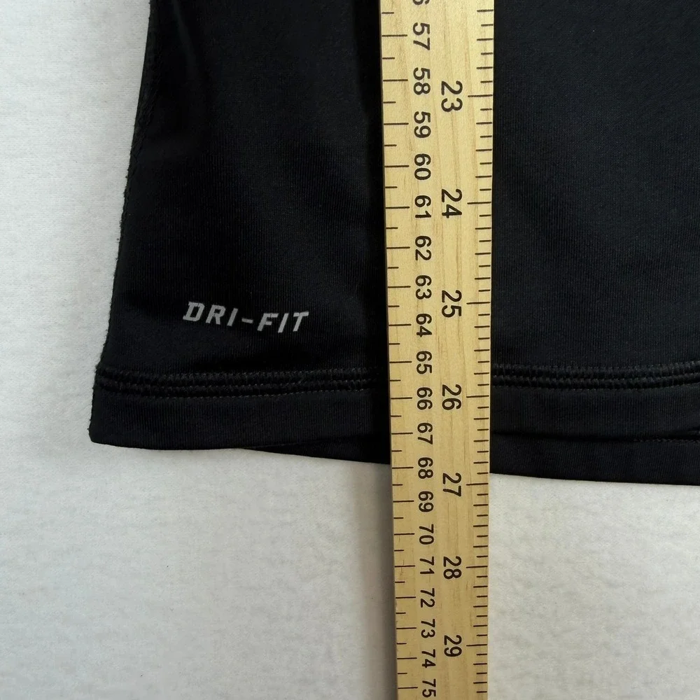 Nike Pro Dri-FIT Womens Black Cowl Neck Long Sleeve Training Top 485381-010 L